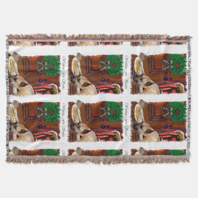 Manta Fawn Great Dane Christmas (Frente)