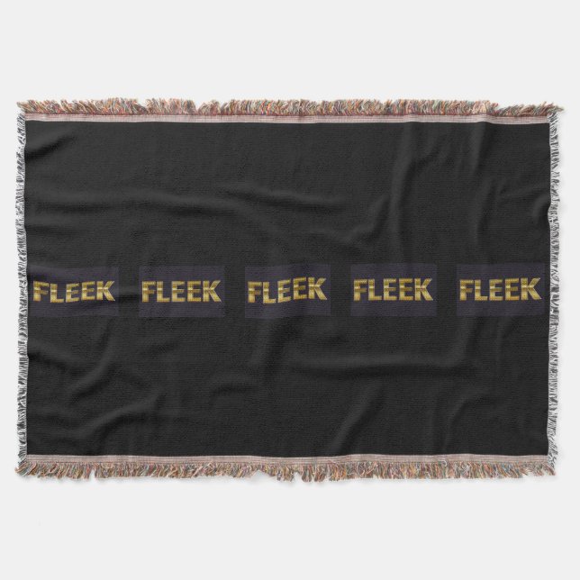 Manta Fleek lança cobertor, à venda! (Frente)