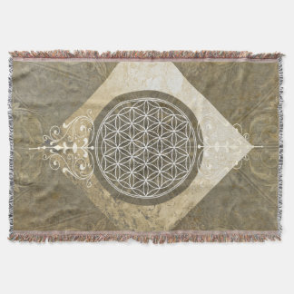 Manta Flor da Vida / Blume des Lebens - vintage I