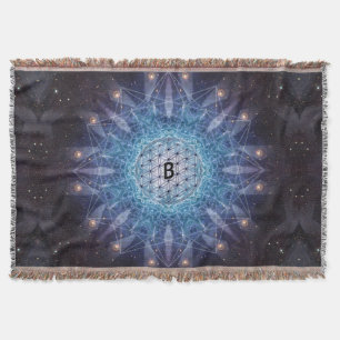 Manta Flor da vida/presente espiritual personalizado