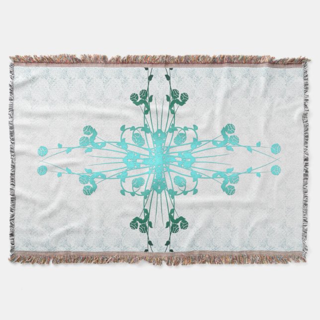 Manta Flower Cross (Frente)