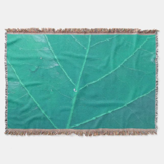 Manta Folha Aqua (Frente)