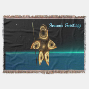 Manta Fractal Inuit Hunter - Saudações da Estação