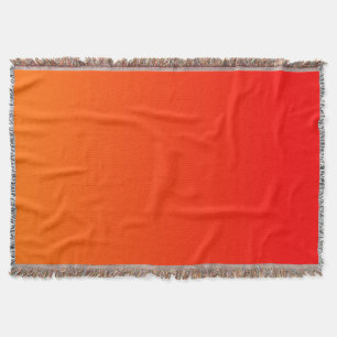 Manta Fundo alaranjado vermelho e brilhante de Ombre