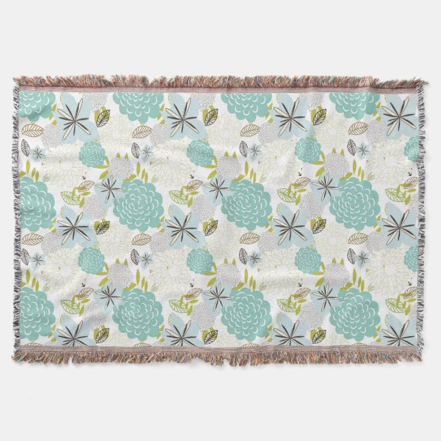 Manta Fundo floral 5 (Frente)