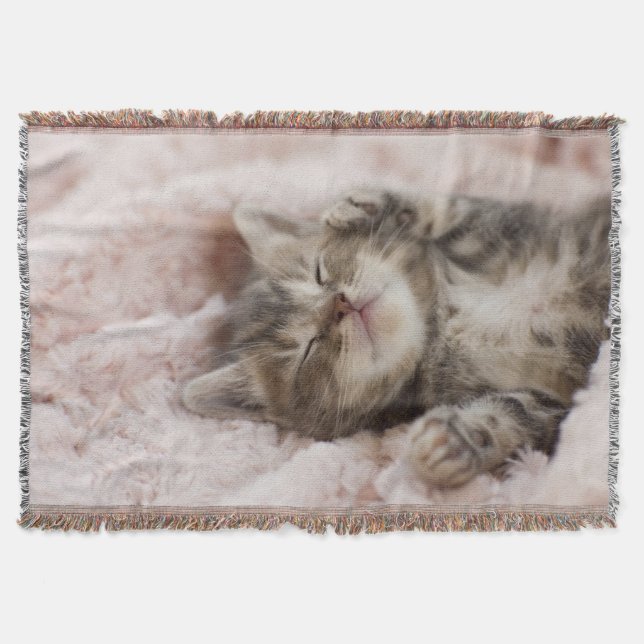 Manta Gatinho sonolento (Frente)