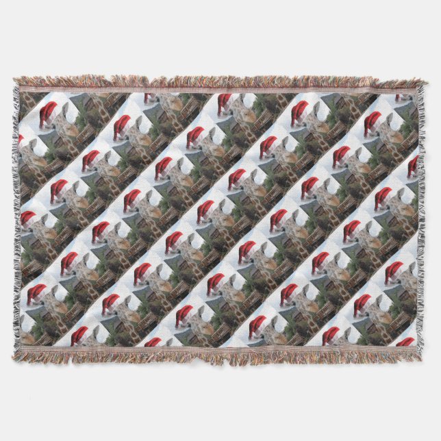 Manta Girafa de Natal (Frente)