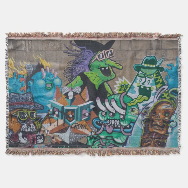Manta Grafite Weird Wild Witd (Frente)