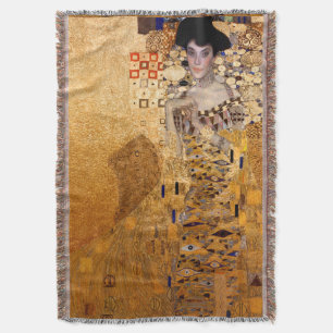 Manta Gustav Klimt retrato de Adel Bloch Bauer 1907