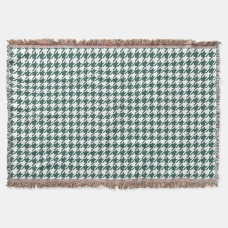 Manta Houndstooth DK ESVERDEIA TODO O FUNDO da COR