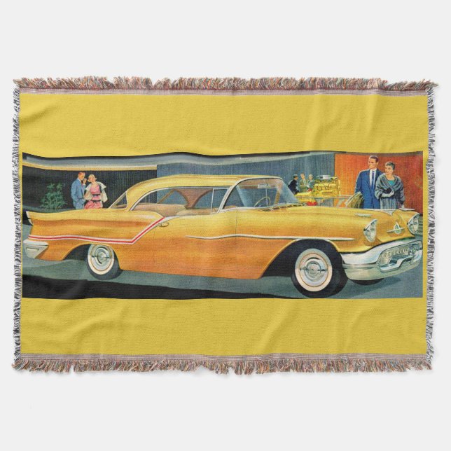 Manta impressão móvel Oldsmobile 1950s Rocket 88 (Frente)