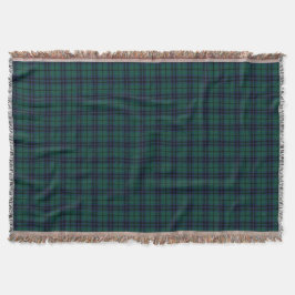 Manta Keith Clan Dark Green Modern Scottish Tartan