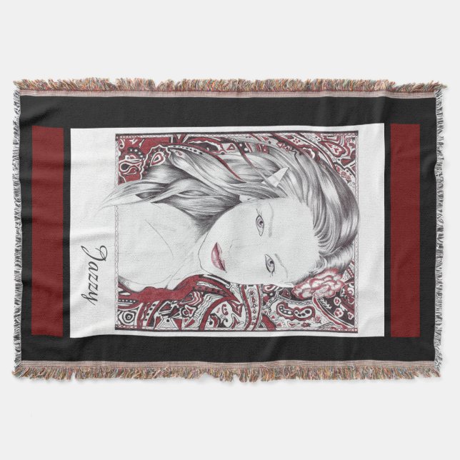Manta Linda Paisley Female Elf (Frente)