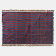 MacLachlan Clan Red e Royal Blue Tartan