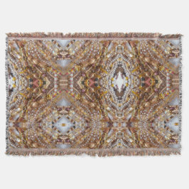 Manta Miçanga de Impressão de Tones da Terra Natural