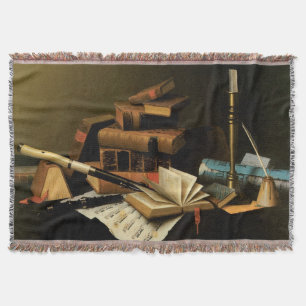 Manta Música e Literatura por William Harnett, Arte Fino