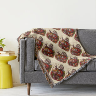 Manta Natais vintages, Brinquedos da Pipe do Papai Noel 