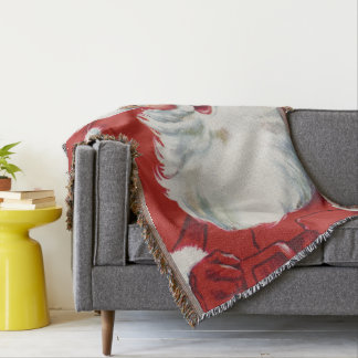 Manta Natais vintages, Jolly Santa Claus Winking