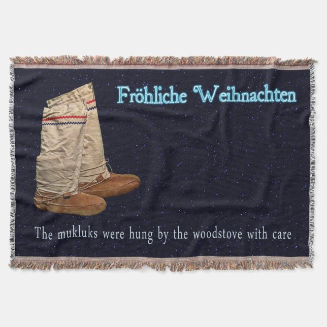 Manta Natal Mukluks (Frente)