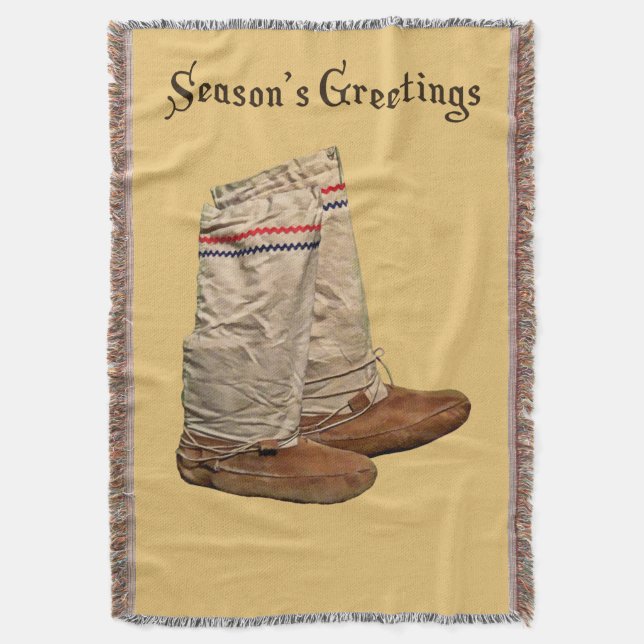 Manta Natal Mukluks (Frente Vertical)