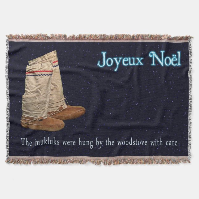 Manta Natal Mukluks (Frente)