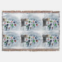 Manta Natal Silky Terrier