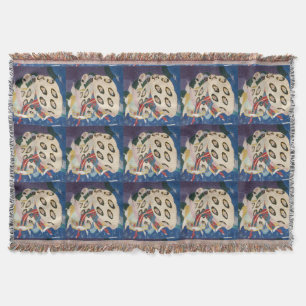 Manta NOCTURNA COM MÁSCARAS/Mascarada de Veneza