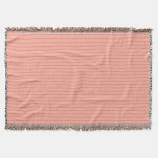 Manta O rosa salmon abstrato listra o teste padrão