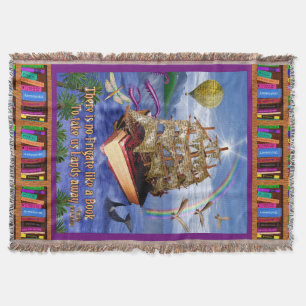 Manta Oceano do navio do livro das citações do poema d