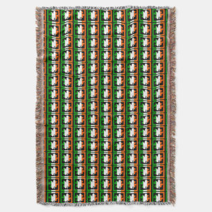 Manta Padrão Celtic Shamrock