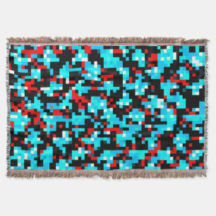 Manta Padrão de Abstrato de várias cores