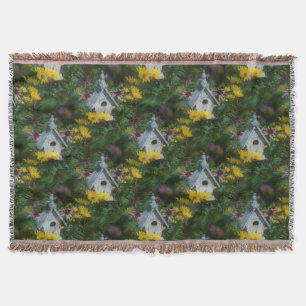 Manta Padrão de Arte Natural do Jardim Flor