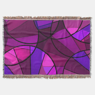 Manta padrão geométrico abstrato