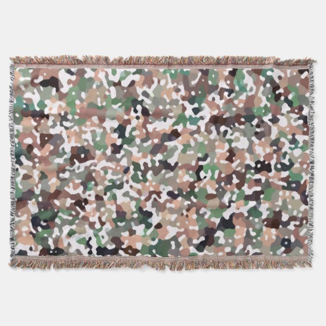 Manta Padrão multicolorido (Frente)