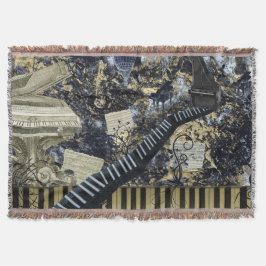 Manta Paisagem do teclado