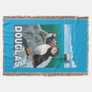 Manta Papagaio-do-mar & navio de cruzeiros - Douglas,
