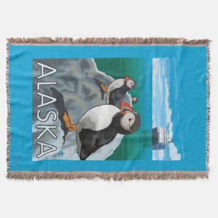 Manta Papagaio-do-mar que olham um navio de cruzeiros