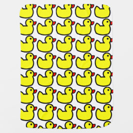 Manta Para Bebe Cobertura Ducky de borracha do bebê do velo