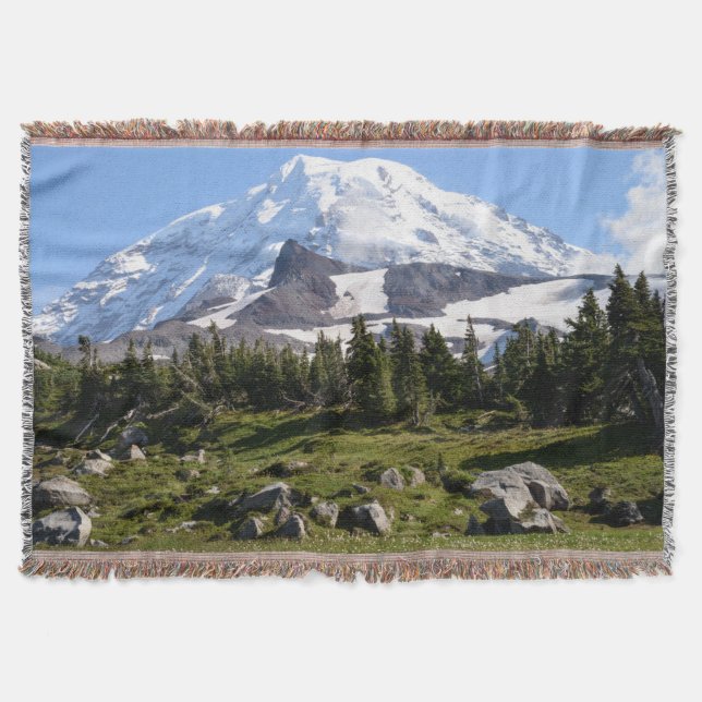 Manta Parque Nacional Mount Rainier, WA. Spray Park (Frente)