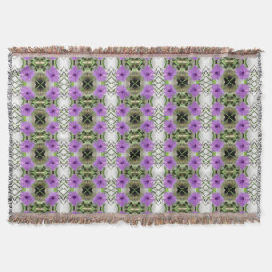 Manta Petunias e Latticework mexicanas