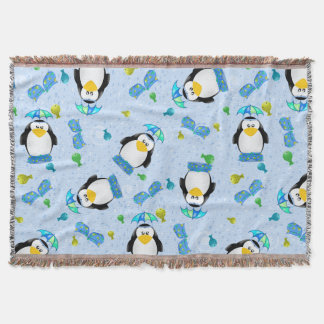 Manta Pinguim Chapéu Chuva