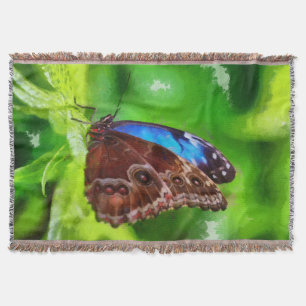 Manta Pintura da borboleta