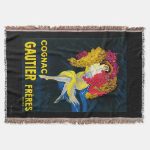 Manta Promocional PosterFrance de Gautier do conhaque