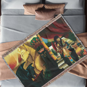 Manta Rainha Egípcia