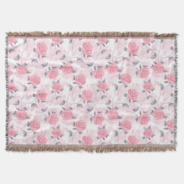 Manta Rosas rosadas (Frente)