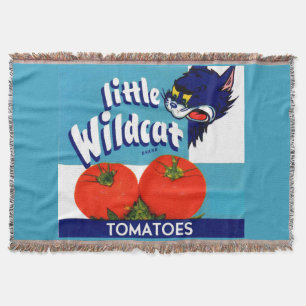 Manta Rótulo da caixa de tomate Wildcat