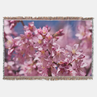 Manta Sakura Cherry Blossoms Beijados Pela Luz Do Sol