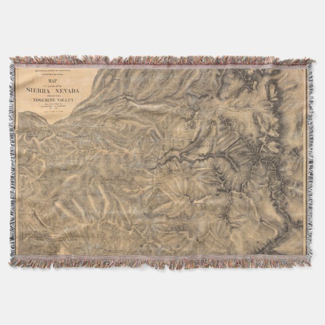 Manta Serra Nevada junto ao vale de Yosemite (Frente)