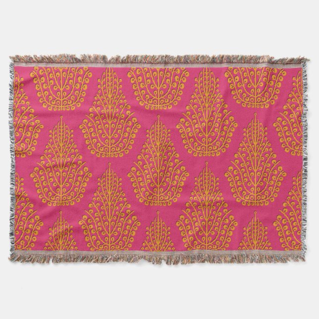 Manta SPIRIT satsuma cor-de-rosa (Frente)