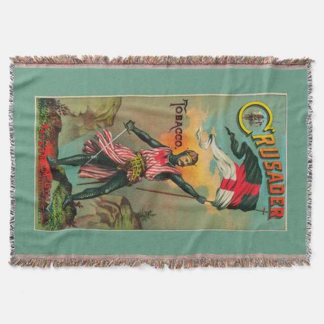 Manta Tabaco LabelPetersburg do cruzado, VA (Frente)